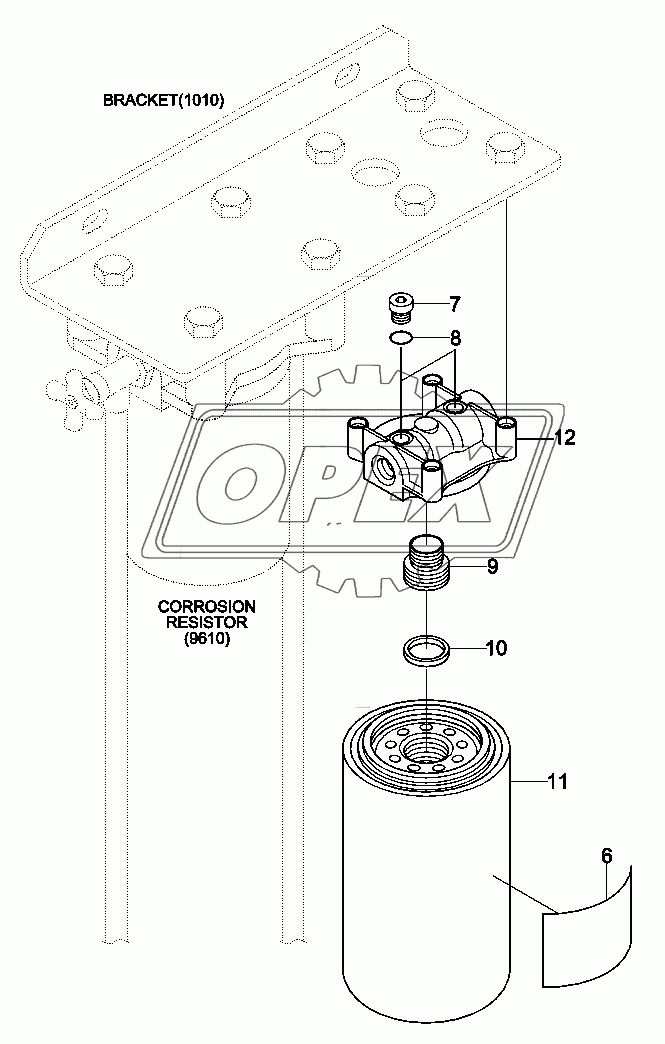 FUEL FILTER LOCATION