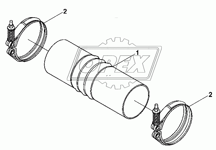 AIR INTAKE HOSE