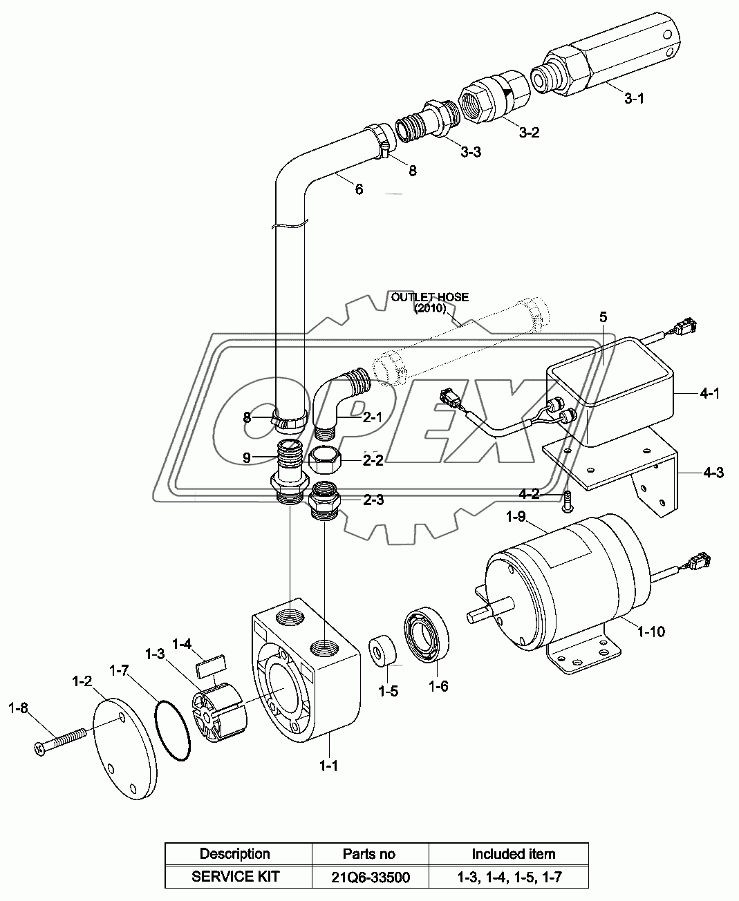 FUEL FILLER PUMP