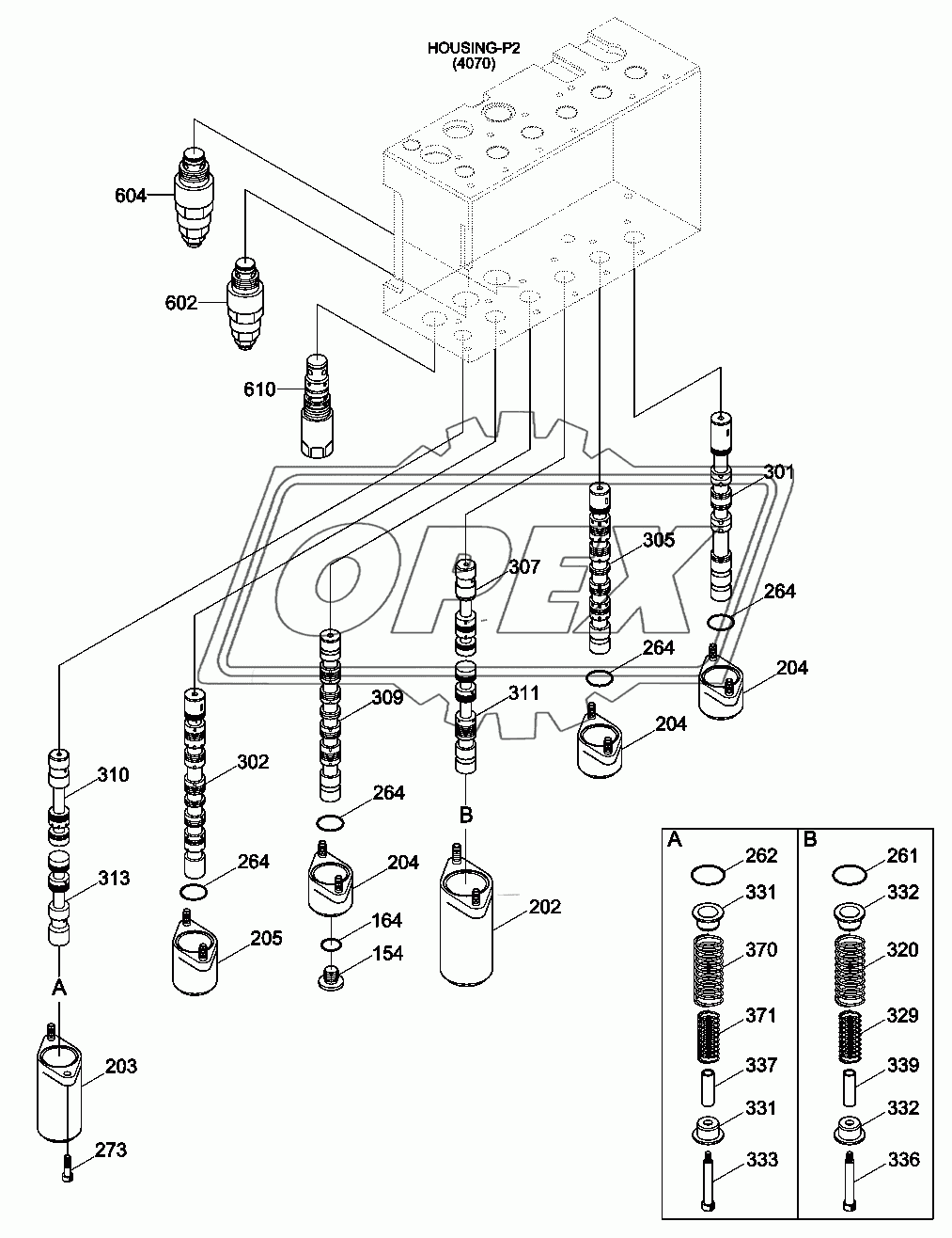 MAIN CONTROL VALVE (4/4)