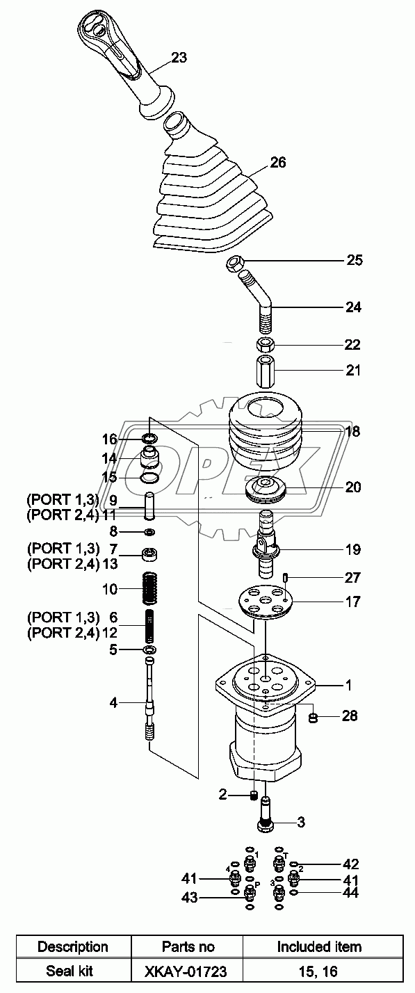 REMOTE CONTROL LEVER