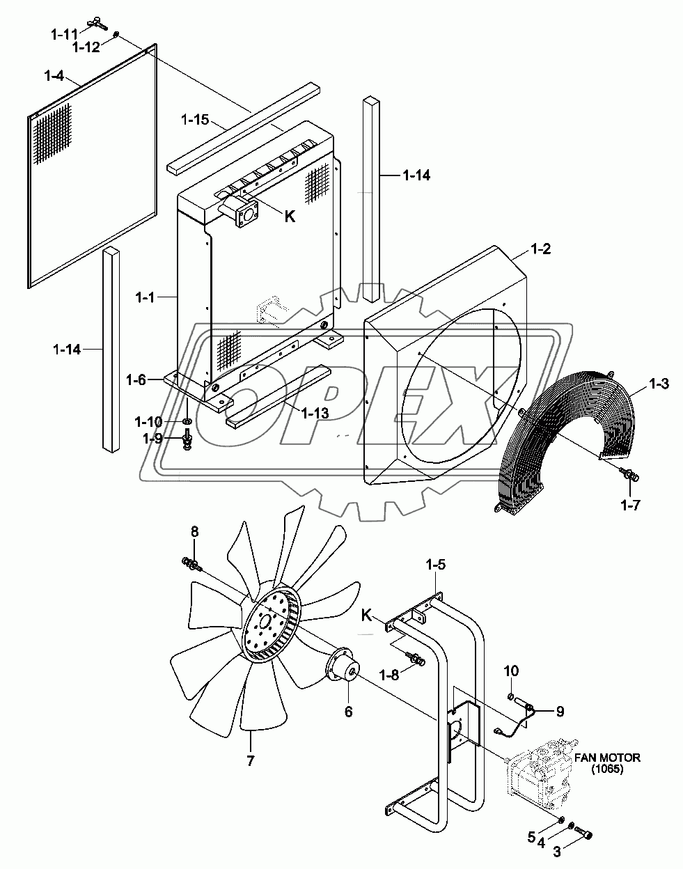 OIL COOLER SUB ASSY