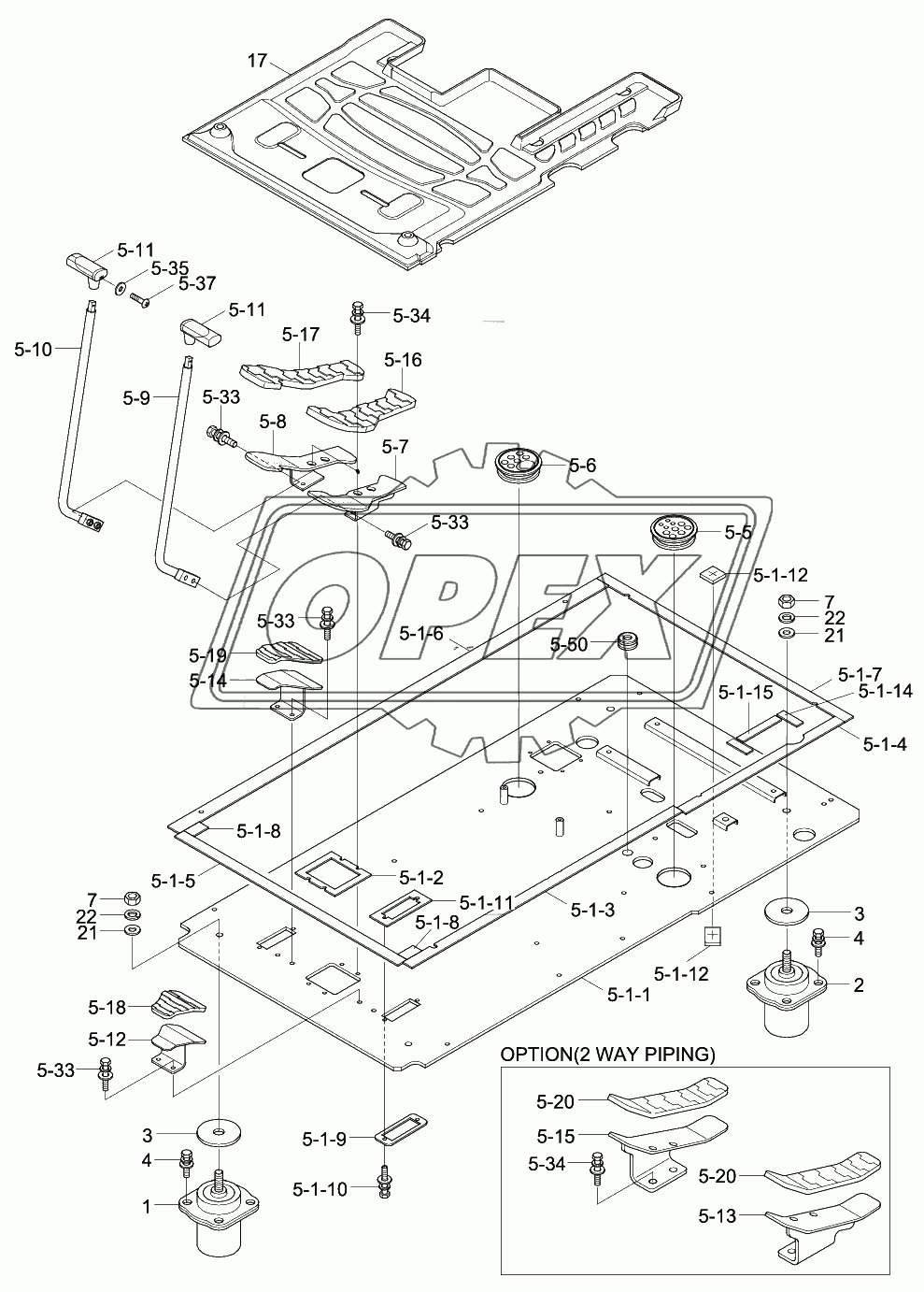 BOTTOM PLATE MOUNTING