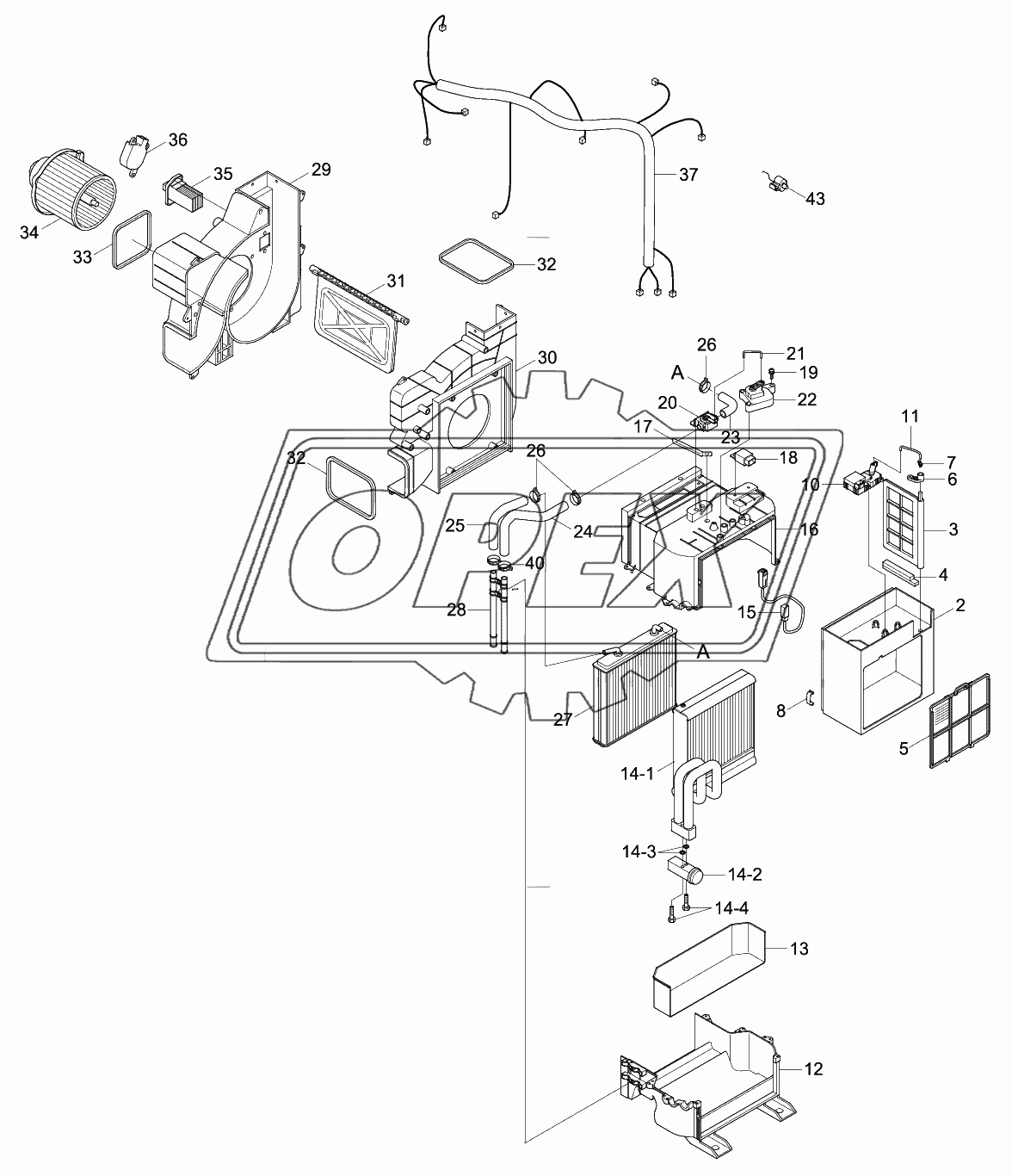 AIRCON & HEATER UNIT