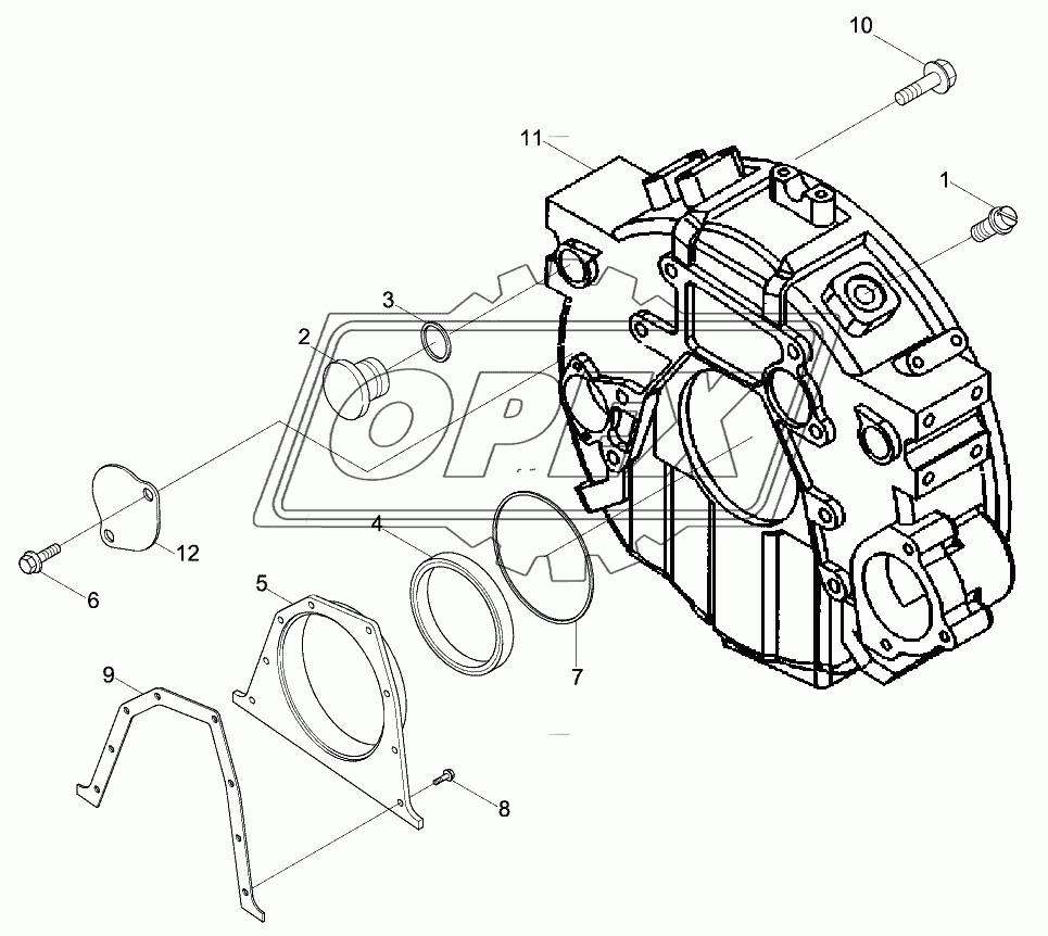 FLYWHEEL HOUSING