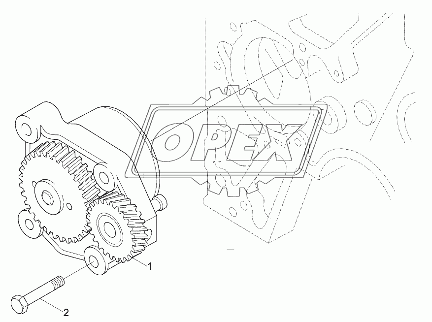 LUBRICATING OIL PUMP