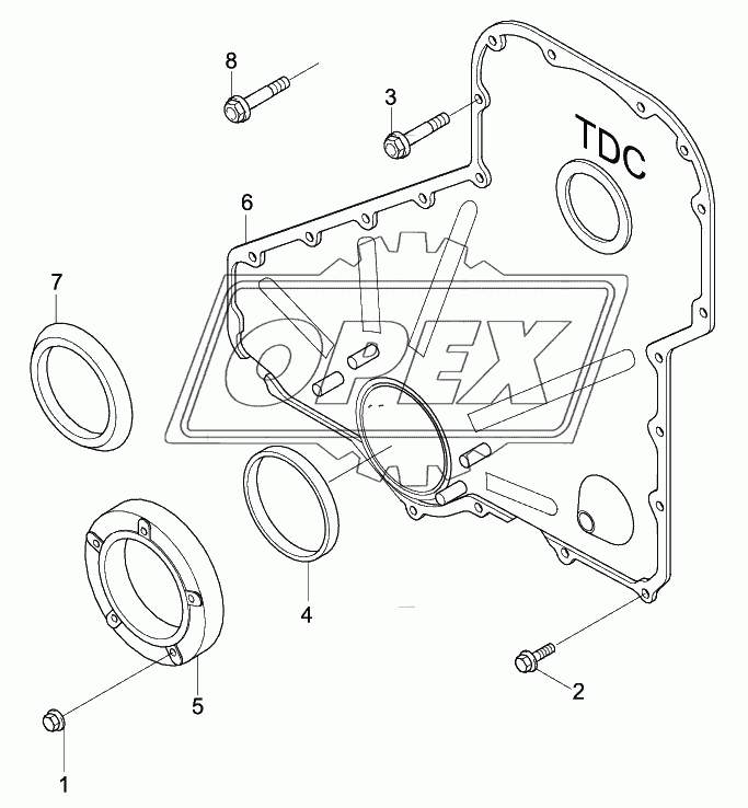 GEAR HOUSING