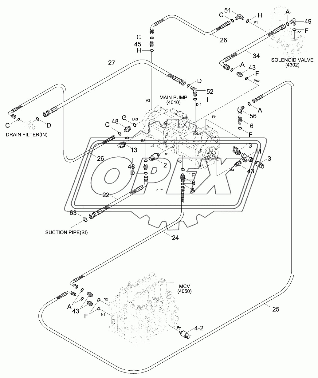 PILOT HYD PIP (BASE2,CLUSTER TY1,MCV TY1)