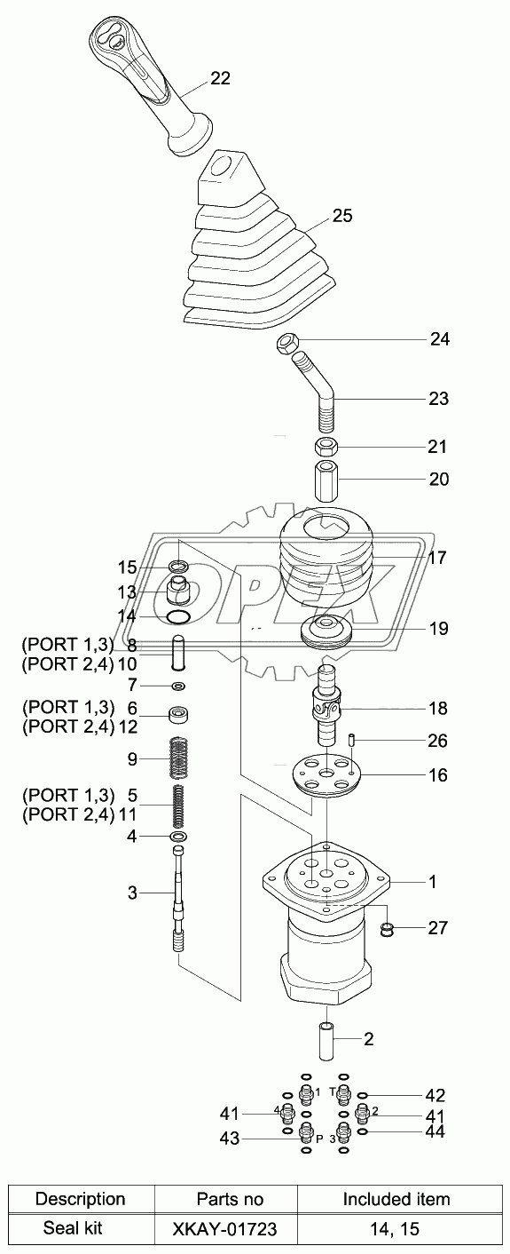 REMOTE CONTROL LEVER