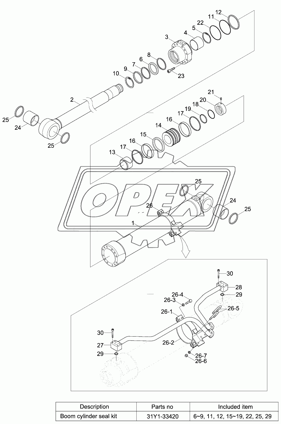 BOOM CYLINDER