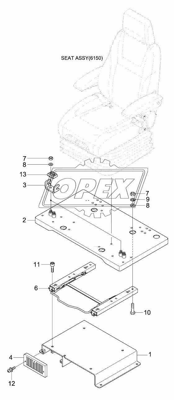 SEAT BASE ASSY