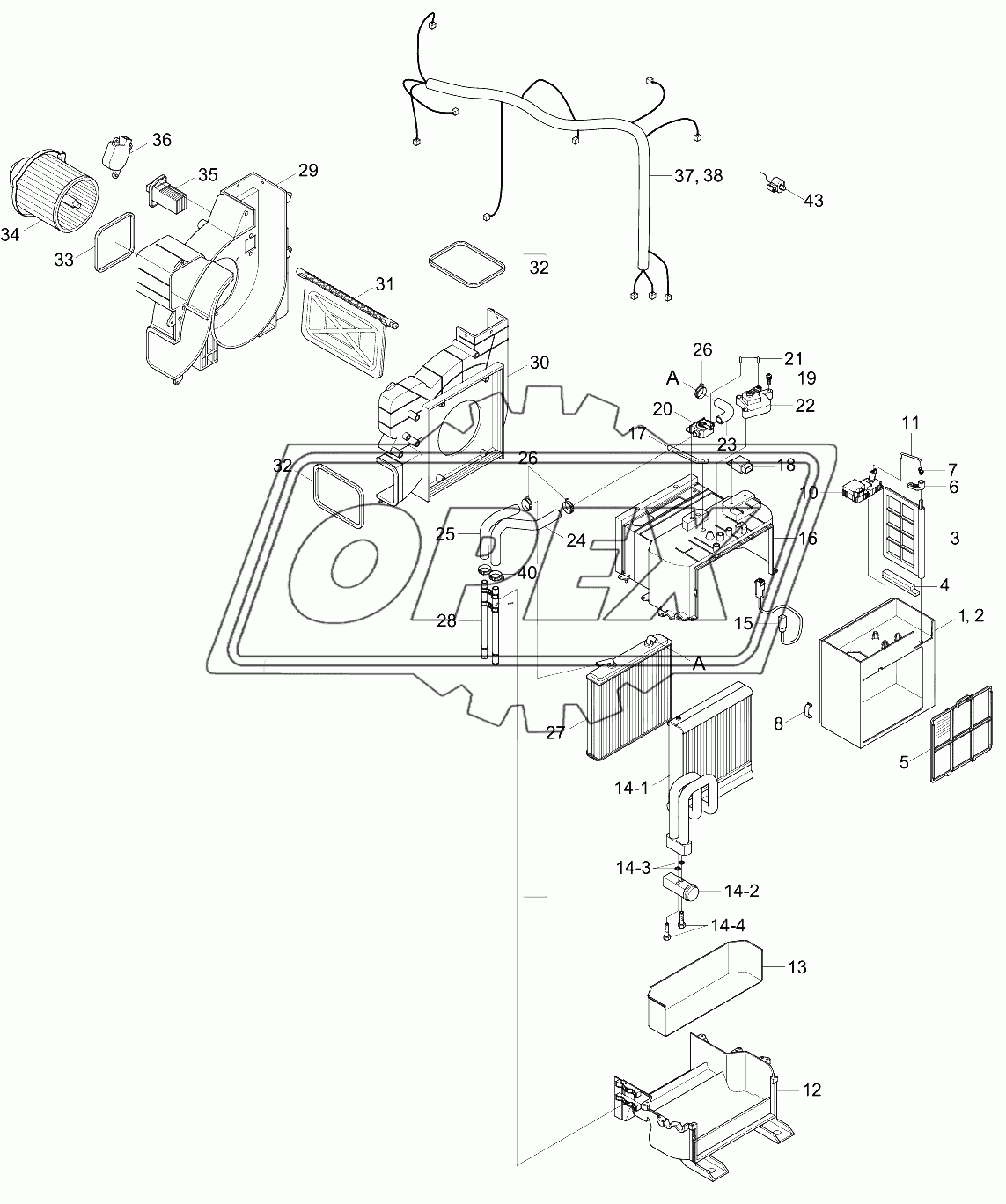 AIRCON & HEATER UNIT