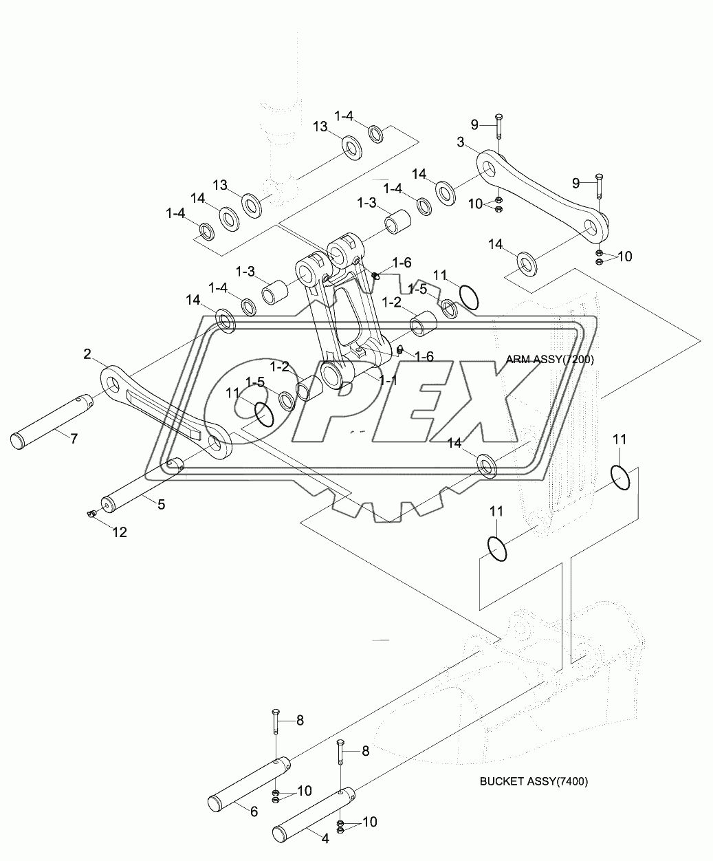 BUCKET CONTROL GROUP