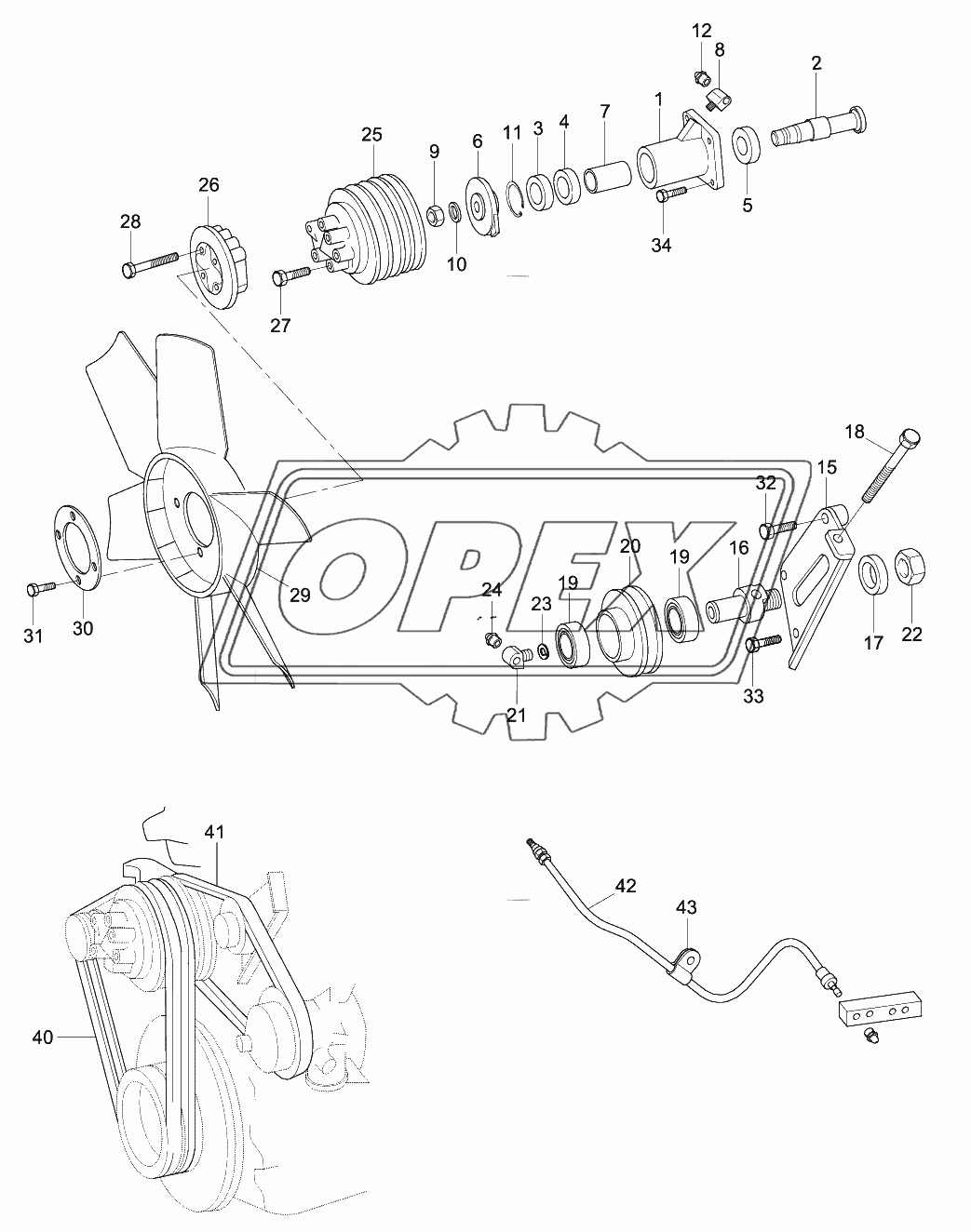 FAN & PULLEY