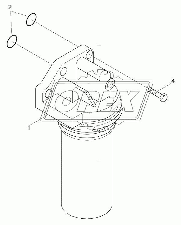 OIL FILTER MOUNTING