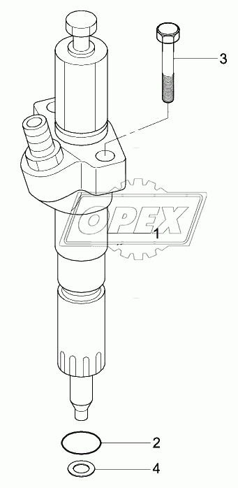 FUEL INJECTION NOZZLE MOUNTING