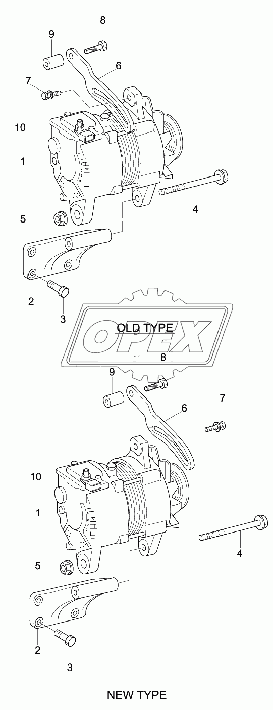 ALTERNATOR MOUNTING