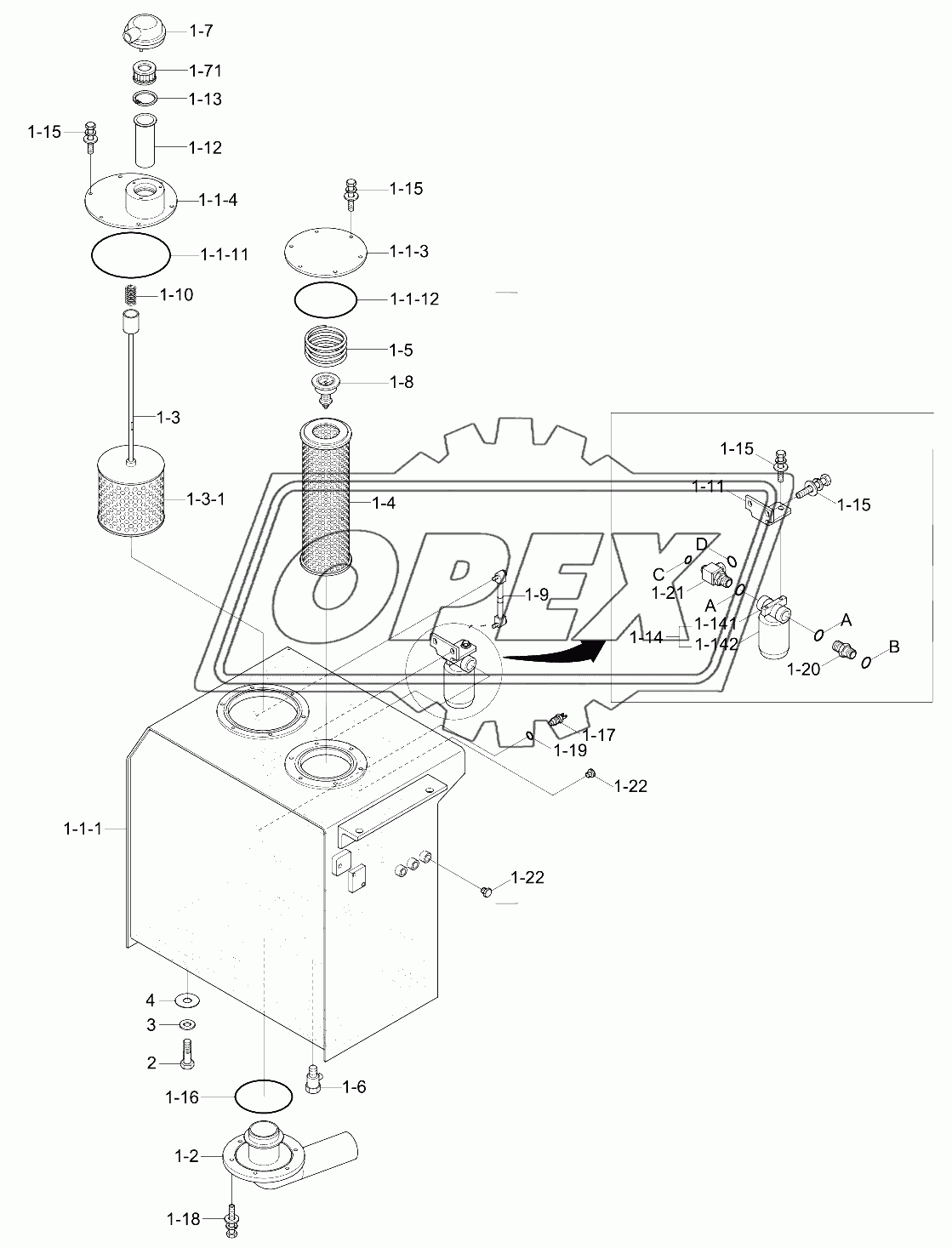 HYDRAULIC TANK