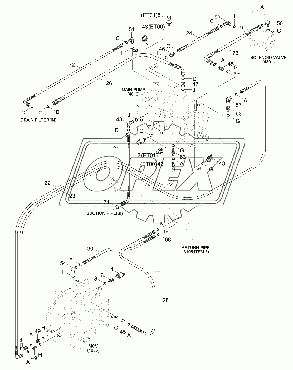 PILOT HYD PIP (BASE2,CLUSTER TY2,MCV TY2)