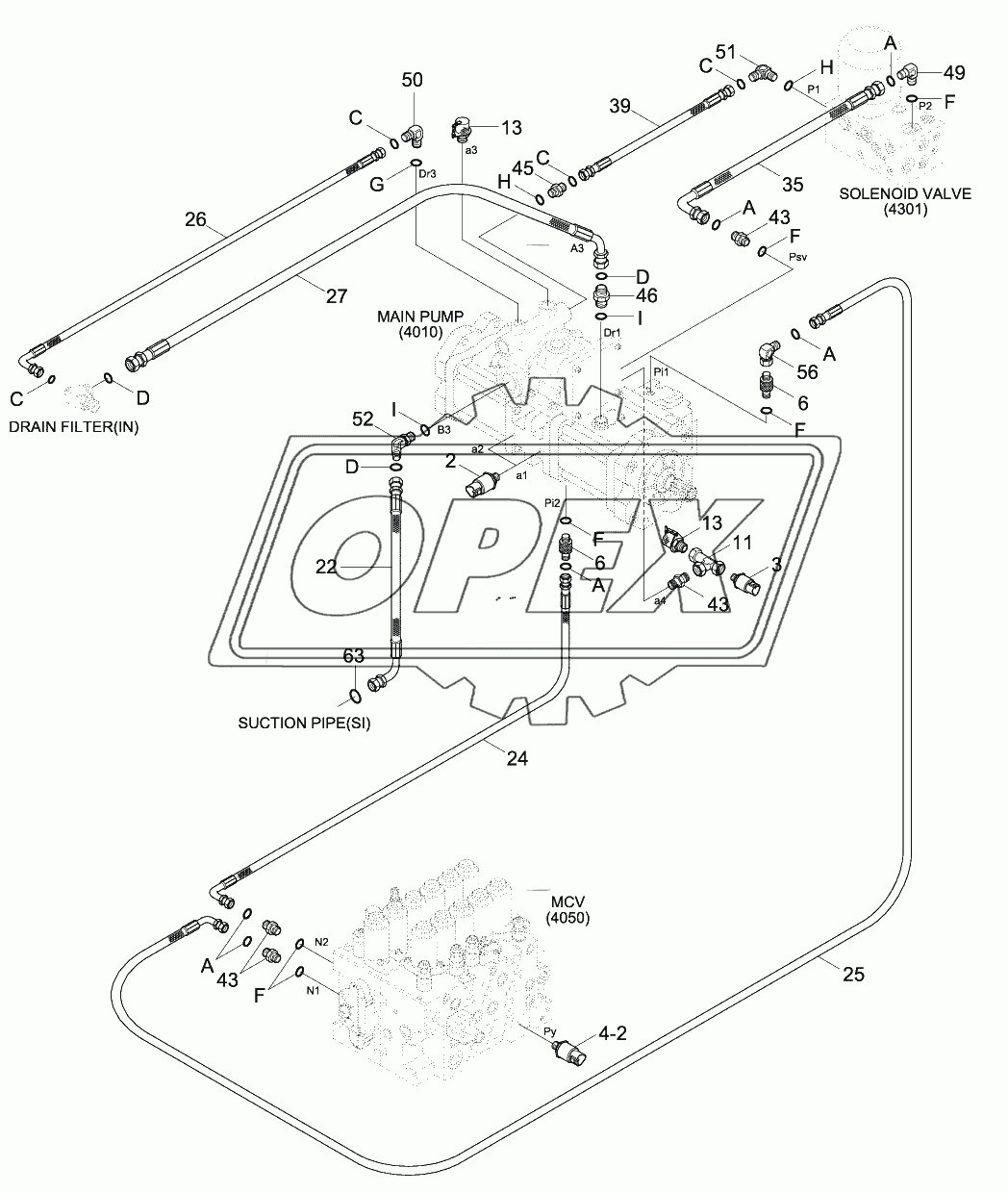 PILOT HYD PIP (BASE2,CLUSTER TY1,MCV TY1)