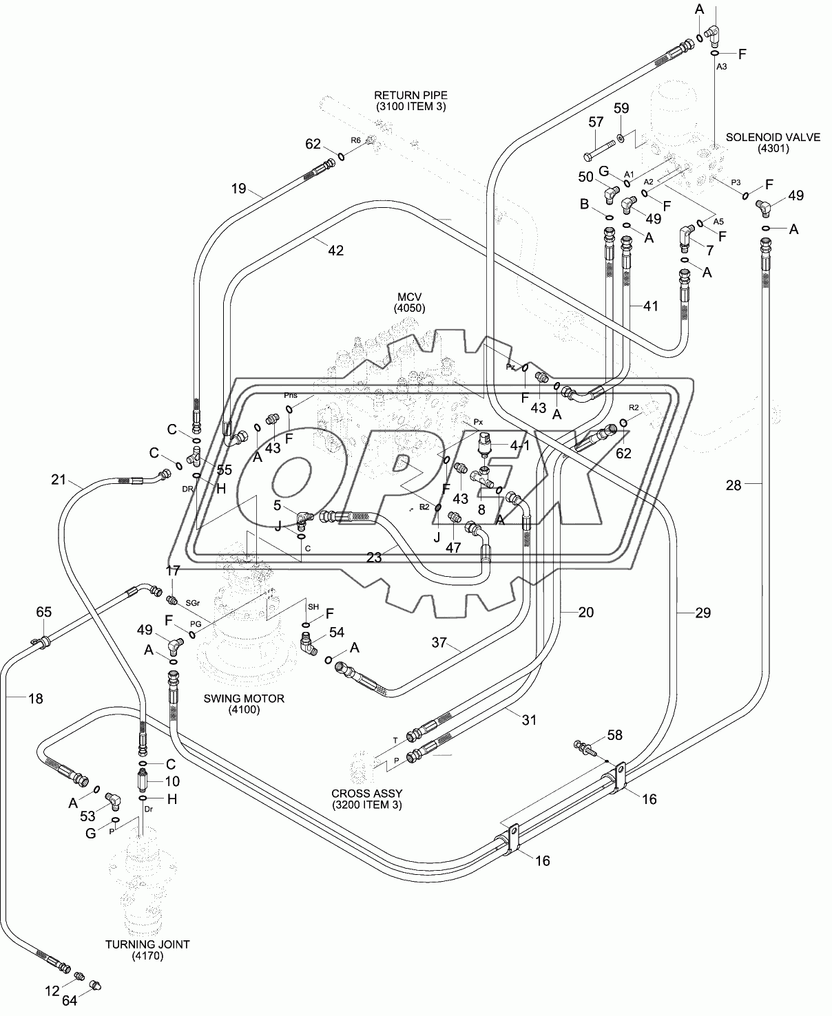 PILOT HYD PIP (BASE1,CLUSTER TY2,MCV TY1)