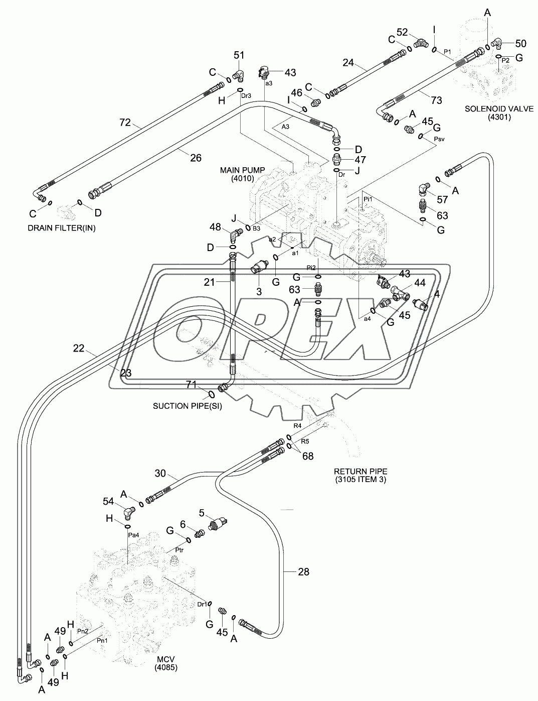 PILOT HYD PIP (BASE2,CLUSTER TY1,MCV TY2)