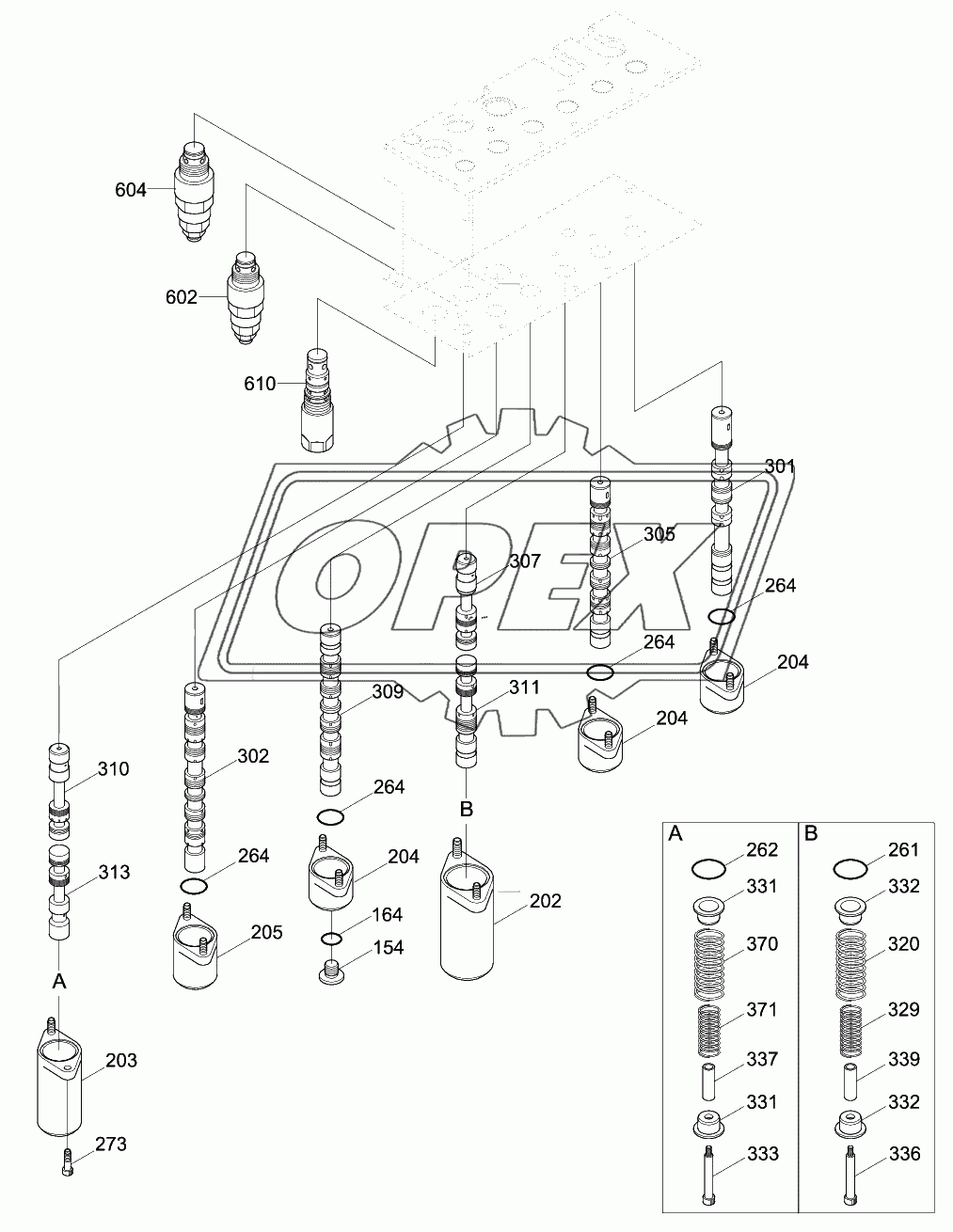 MAIN CONTROL VALVE (4/4)