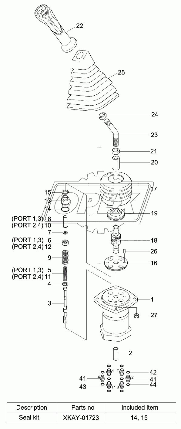 REMOTE CONTROL LEVER