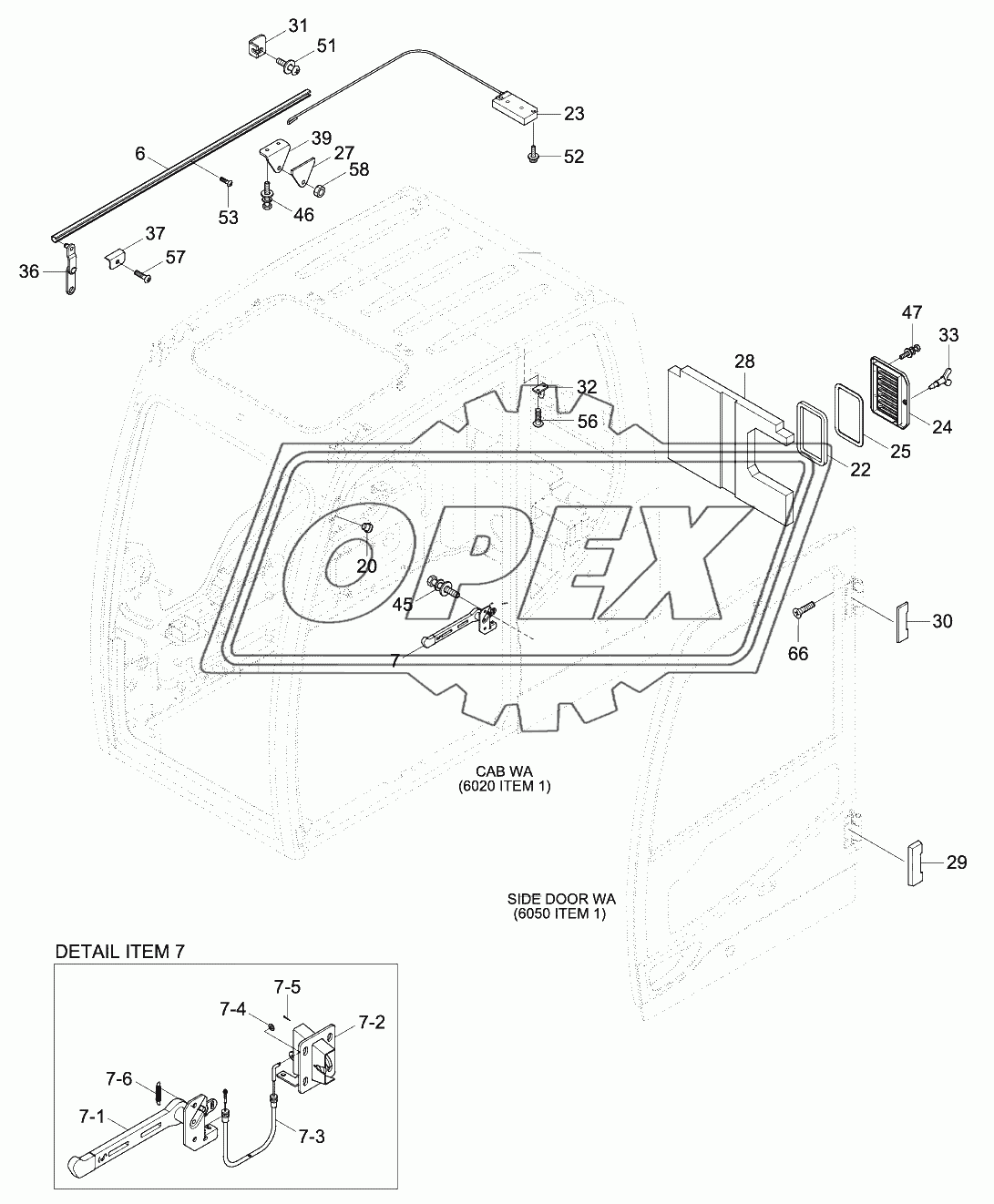 CAB ASSY (2/4)