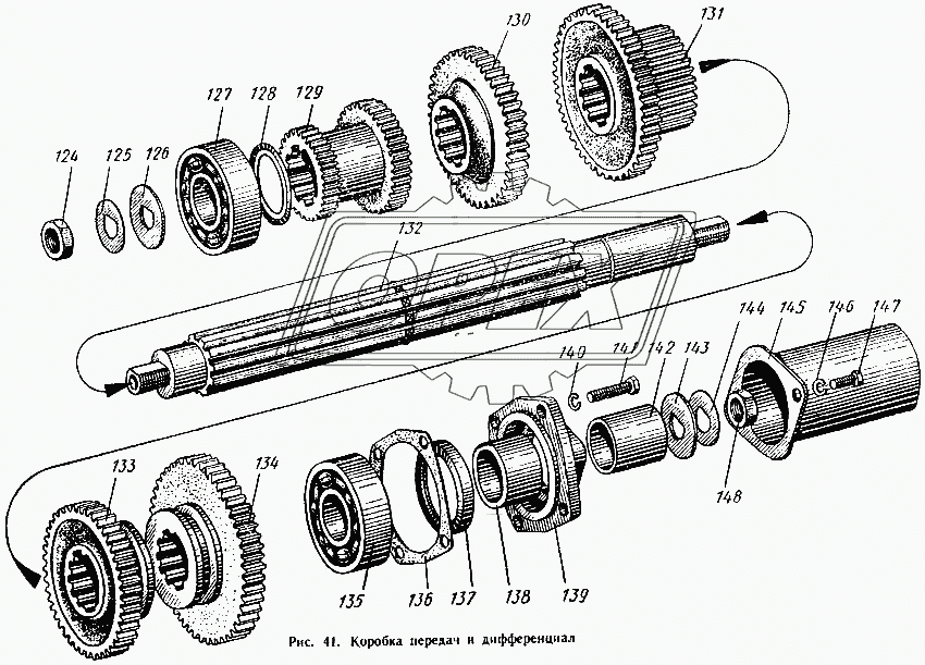 Коробка передач и дифференциал 3