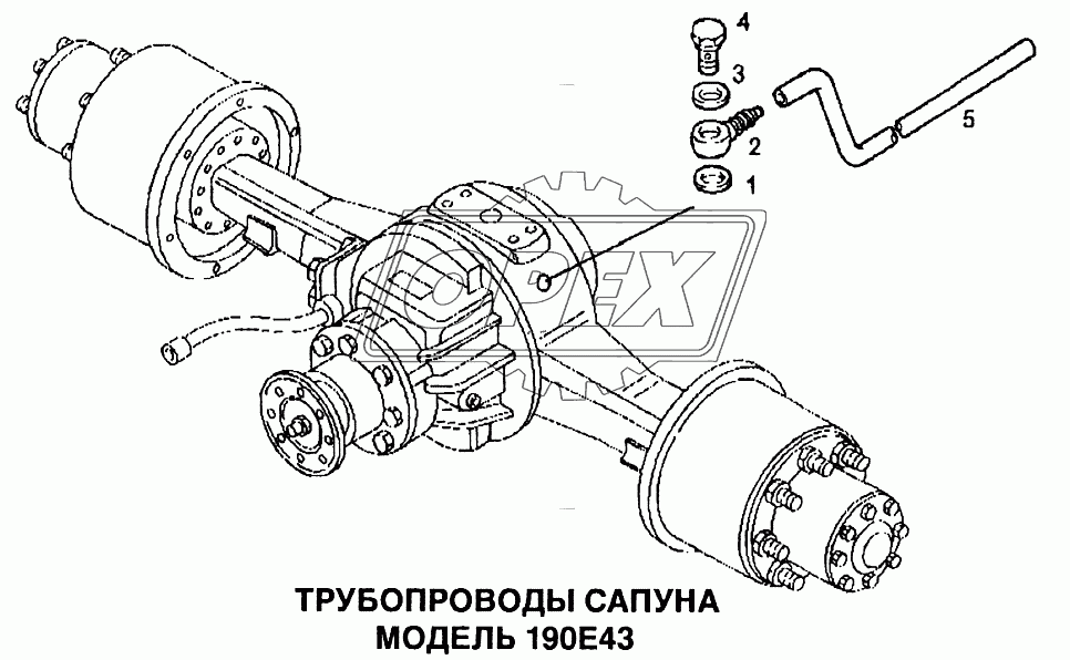 Трубопроводы сапуна