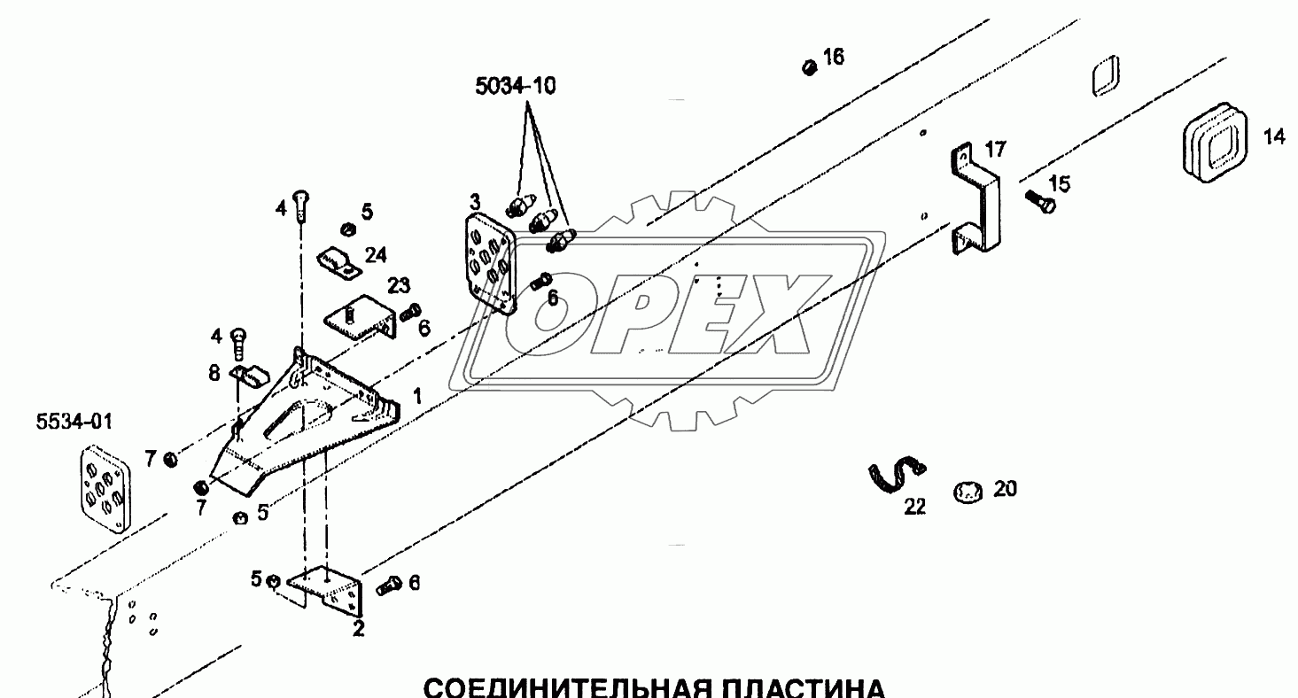 Соединительная пластина