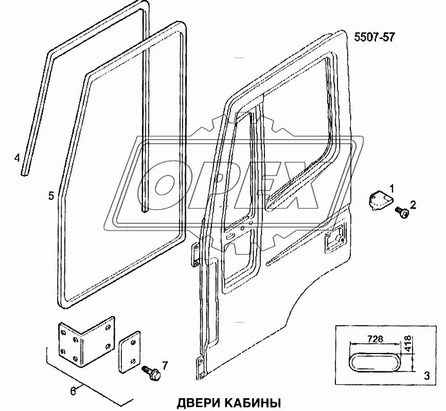 Двери кабины 2