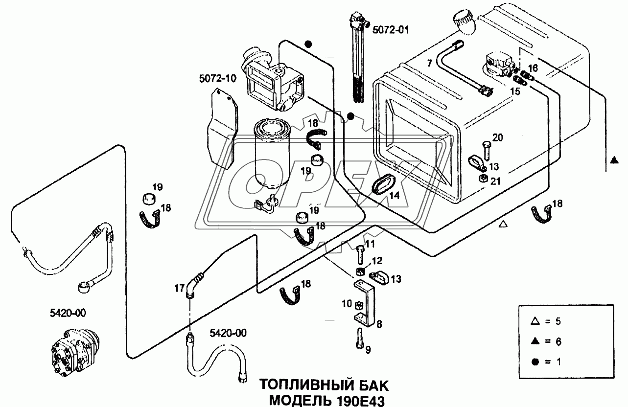 Топливный бак 1