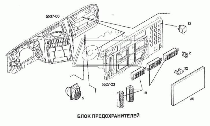 Блок предохранителей