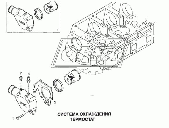 Система охлаждения, термостат