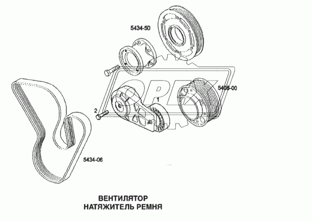 Ремни вентилятора 2