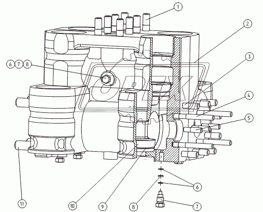 Блок клапанных коробок АФНИ.306555.002