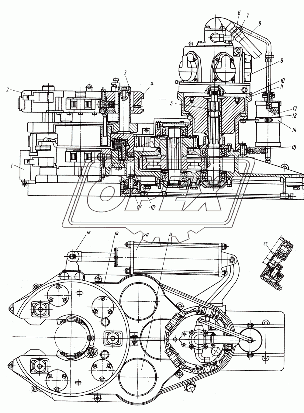 Блок ключа АКБ-3М2.1