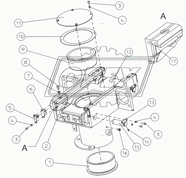 Каретка АКБ-3М2.2-18