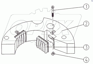 Челюсть подвижная 105