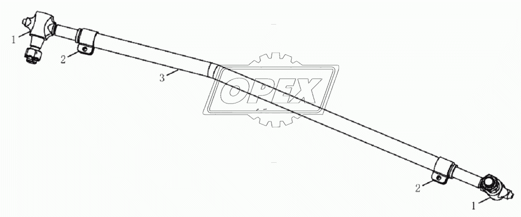 3003D128 Steering connecting rod assembly