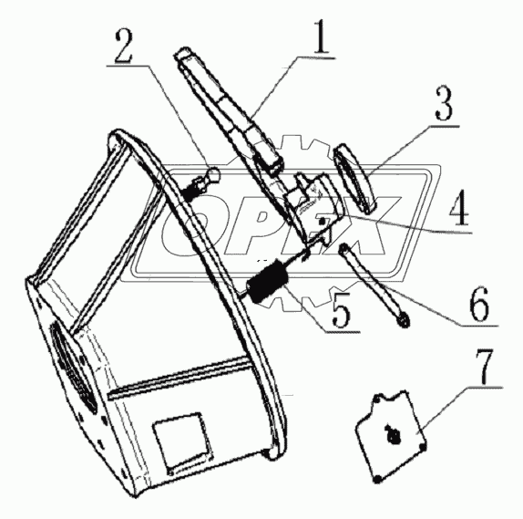 1602D4 Clutch controlling equipment