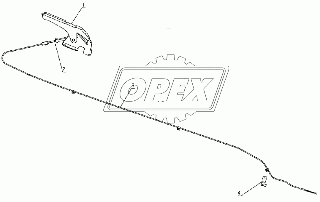 3508D4 Parking brake control system