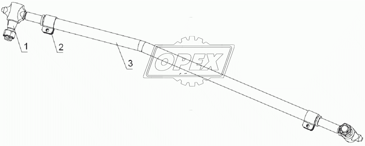 3003600D0 Steering connecting rod assembly