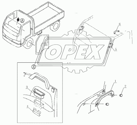 8220E0 Armrest assembly