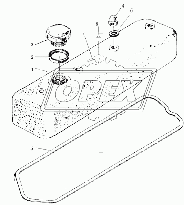 Cylinder head cover