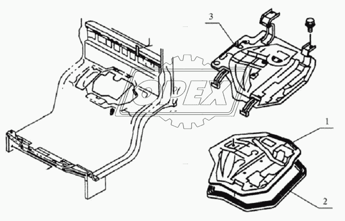 5107D0 Engine cover