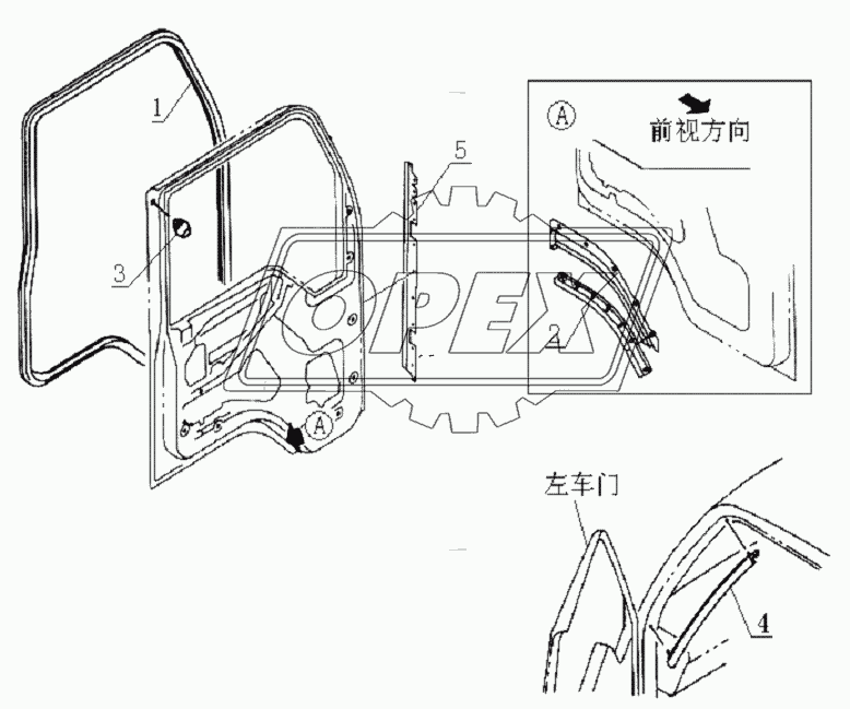 6107E0 Door