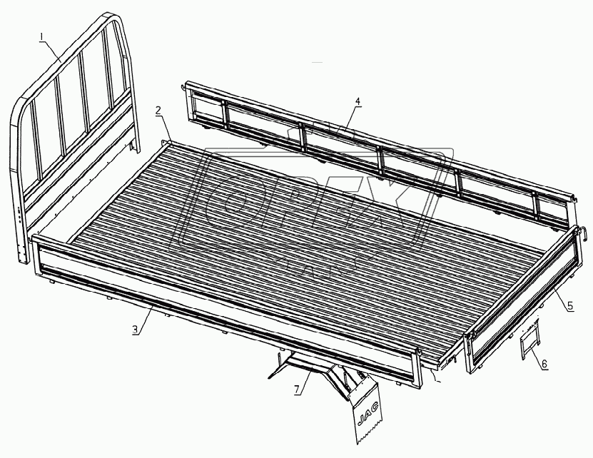 8500D200 Cargo box equipment